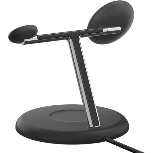 Belkin BoostCharge Pro 3 en 1 Base de Carga Inalámbrica Qi2 15W Negro 36W USB-C