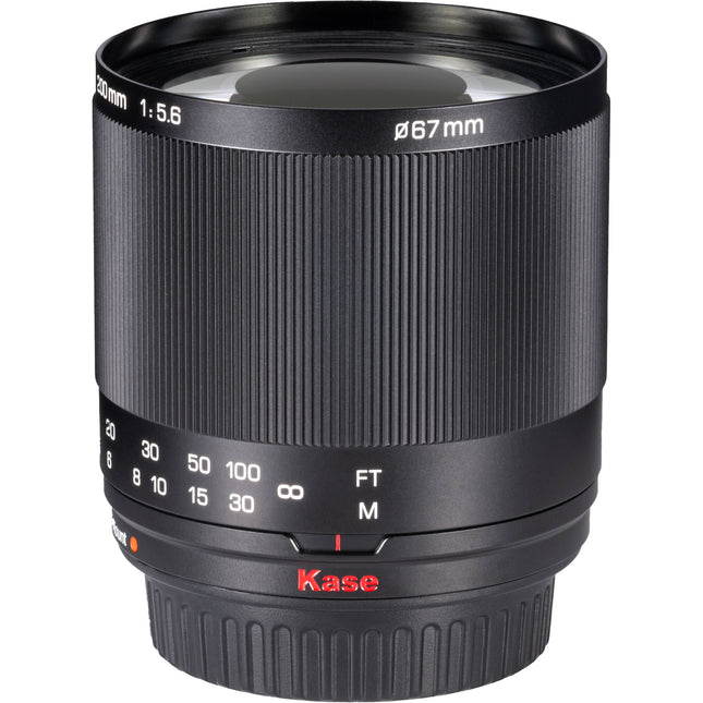 Kase 200mm f5.6 MC Lente Espejo Reflex Multicapa para Canon EF