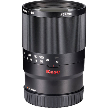 Kase 200mm f5.6 MC Lente Espejo Reflex Full Frame 67mm Canon EOS RF
