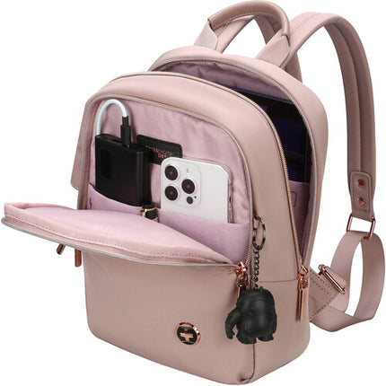 Swissdigital KATY ROSE NG Mochila 7L para Tablet de 9.7" con Puerto USB-C y Bolsillos RFID