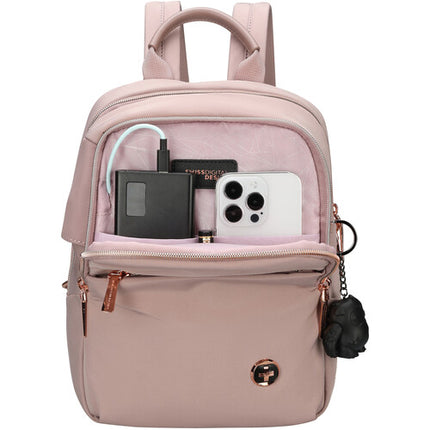 Swissdigital KATY ROSE NG Mochila 7L para Tablet de 9.7" con Puerto USB-C y Bolsillos RFID