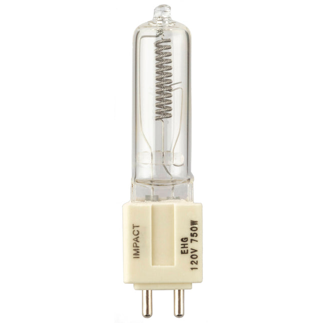 Impact EHG Lámpara Halógena 750W 120V G9.5 Base T-5 2000 Horas