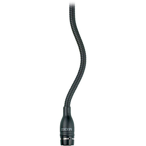 Shure MX202B/S Micrófono con Adaptador y Cable de 9 Metros