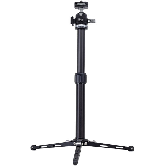 XILETU Mini Tripié con Cabezal Esférico Extensión Central 27 cm Capacidad 2.5 kg