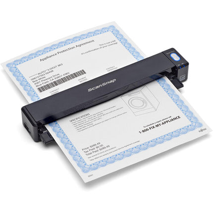 Ricoh ScanSnap iX100 Escáner Móvil Inalámbrico Negro 600 dpi 260 Escaneos