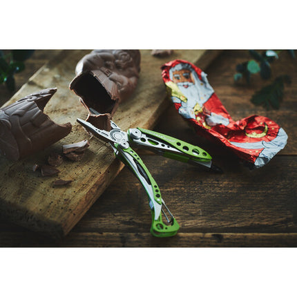Leatherman Skeletool CX Herramienta Multiuso Acero 154CM Compacta Ligera Verde