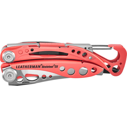 Leatherman Skeletool CX Multiusos Hoja 154CM Alicates Clip Guava