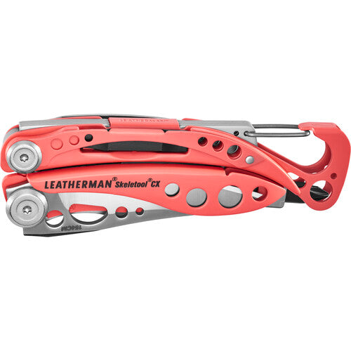 Leatherman Skeletool CX Multiusos Hoja 154CM Alicates Clip Guava