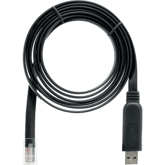 QNAP Cable consola USB-A a RJ45 1 USB 1 RJ45 1.8 m para TL-R1620Sdc