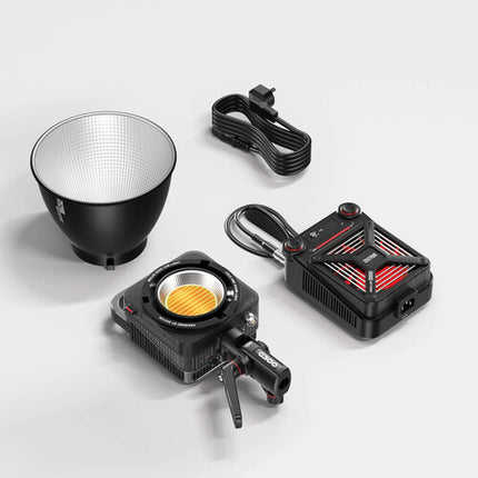Zhiyun MOLUS G300 Luz LED Bicolor 61000 Lux 2700-6500K con Reflector