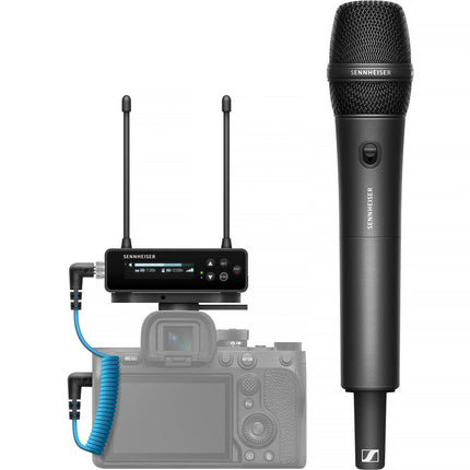 Sennheiser EW-DP 835 SET Micrófono Inalámbrico Digital Mano 12h Batería 330' Alcance