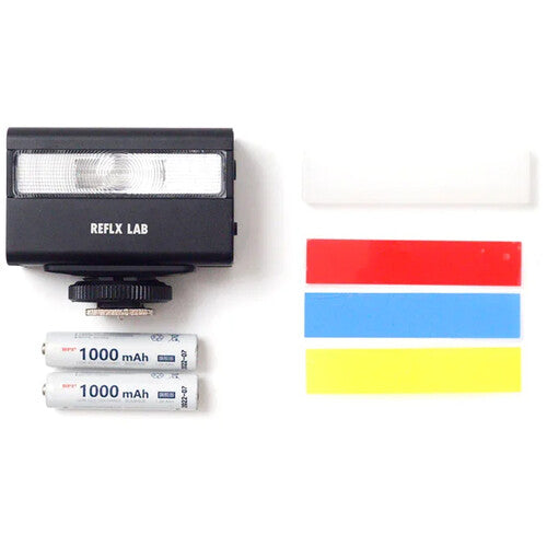 Reflx Lab Simple Flash flash compacto 6000K 2 modos de brillo con difusor y filtros