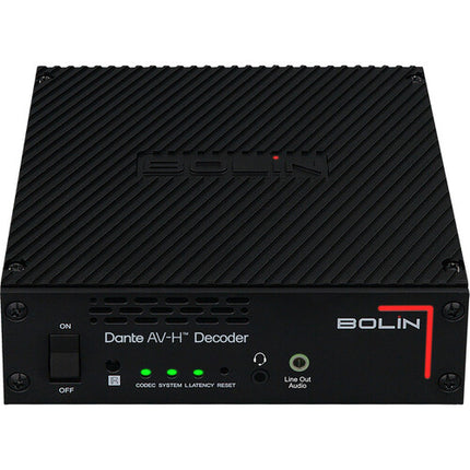 Bolin Technology Dante AV-H Decoder para vídeo UHD 4K60 con HDMI 2.0 y SDI 12G