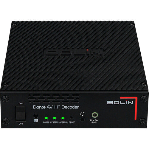Bolin Technology Dante AV-H Decoder para vídeo UHD 4K60 con HDMI 2.0 y SDI 12G