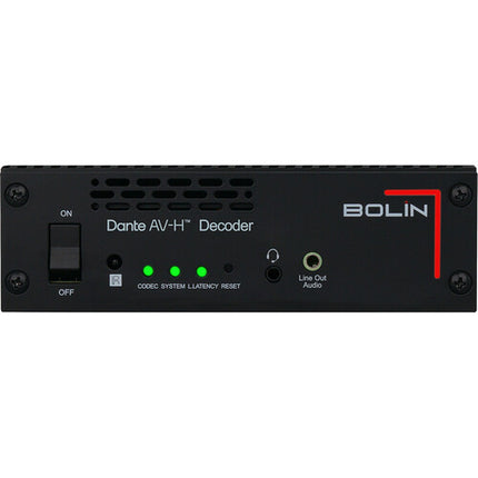 Bolin Technology Dante AV-H Decoder para vídeo UHD 4K60 con HDMI 2.0 y SDI 12G