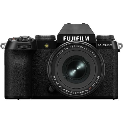 FUJIFILM X-S20 Cámara Sin Espejo 26.1MP 4K 60fps con Lente 16-50mm f2.8-4.8