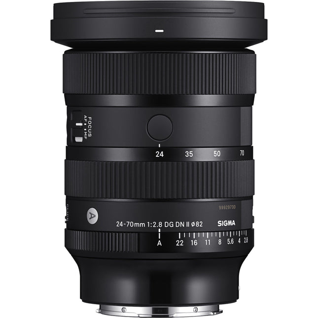 Sigma 24-70mm f2.8 DG DN II Art Lente Zoom rápida y ligera con autofocus