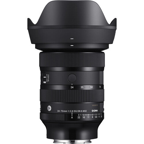 Sigma 24-70mm f2.8 DG DN II Art Lente Zoom Full Frame Ligera 6.7" Distancia Mínima enfoque