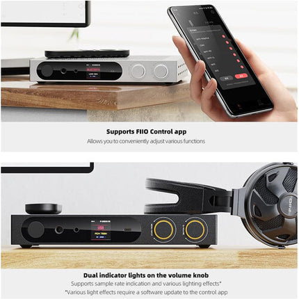 FiiO K19 DAC y Amplificador de Auriculares con 768kHz 32Bit y Display
