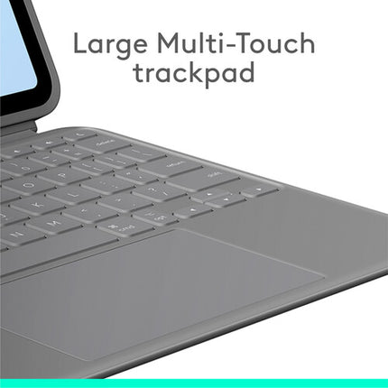 Logitech Combo Touch funda teclado retroiluminado para iPad Air 11 pulgadas M2 M3 con Pencil digital y touchpad