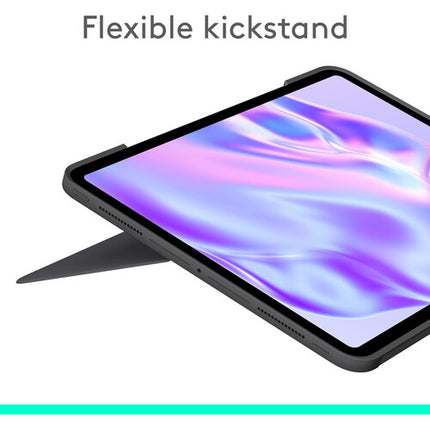 Logitech Combo Touch Teclado Retroiluminado para iPad Pro 13" M4 con Pencil Digital USB-C