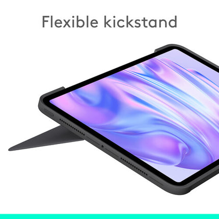 Logitech Combo Touch teclado retroiluminado con touchpad para iPad Pro 11" M4 y Crayon Digital Pencil USB-C