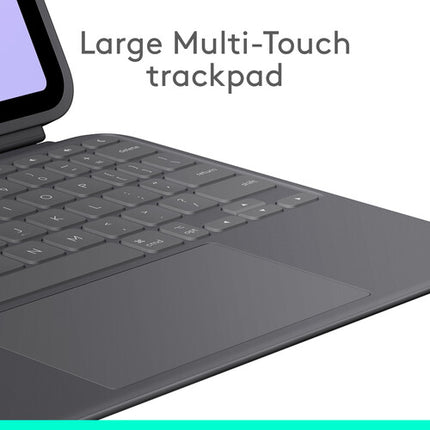 Logitech Combo Touch teclado retroiluminado con touchpad para iPad Pro 11" M4 y Crayon Digital Pencil USB-C