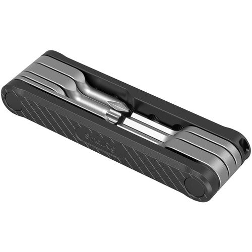 SmallRig 4681 Multiherramienta Plegable 7 Destornilladores 5 Orificios Rosca Acero Inoxidable