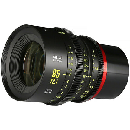 Meike 85mm T2.1 Lente Cine Prime para Sensor Full Frame con Montura RF