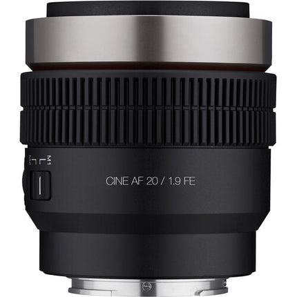 Rokinon Cine AF Kit 5 lentes Full Frame T1.9 20 75mm con Pro Controller y Lens Station para Sony E