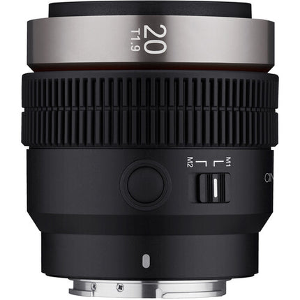 Rokinon Cine AF Kit 5 lentes Full Frame T1.9 20 75mm con Pro Controller y Lens Station para Sony E