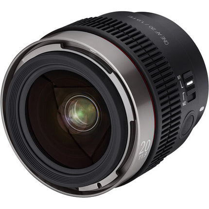 Rokinon Cine AF Kit 5 lentes Full Frame T1.9 20 75mm con Pro Controller y Lens Station para Sony E