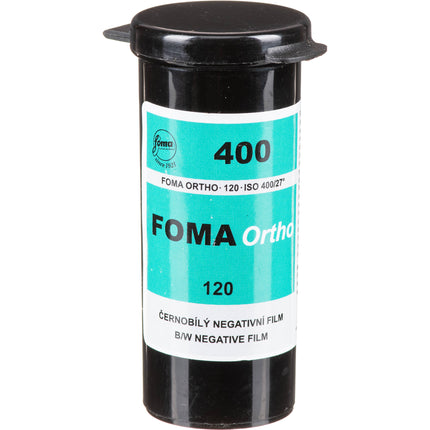 Foma Ortho 400 Película Blanco y Negro 120 ISO 400 Química B&N estándar