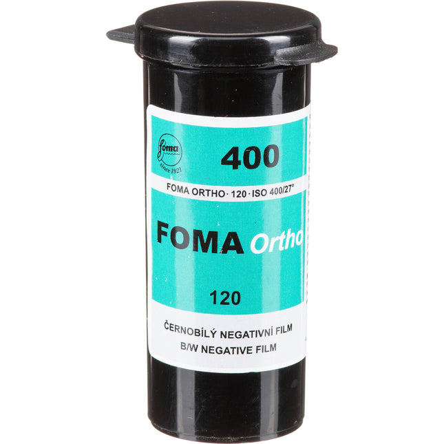 Foma Ortho 400 Película Blanco y Negro 120 ISO 400 Química B&N estándar