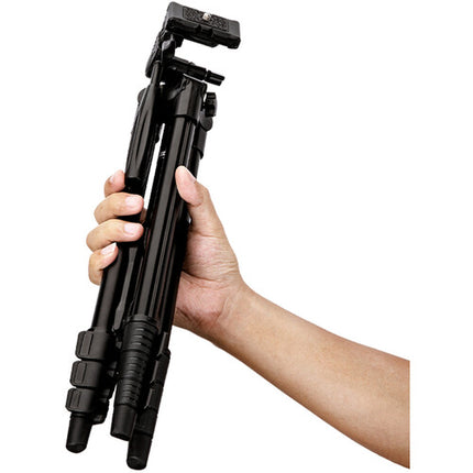 Fotopro DIGI-3500 Trípode Compacto de Aluminio Negro 46.8" Altura Máx