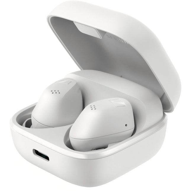 Sennheiser Accentum Auriculares True Wireless In-Ear Blanco 8H Reproducción Estuche Carga Inalámbrica