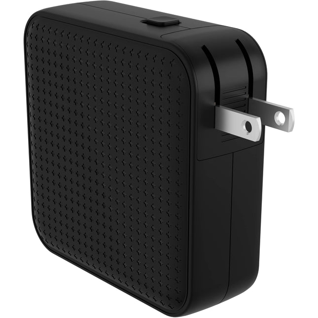 HYPER HyperJuice Cargador de Pared USB GaN 100W 4 Puertos Negro con Adaptadores EU UK ANZ