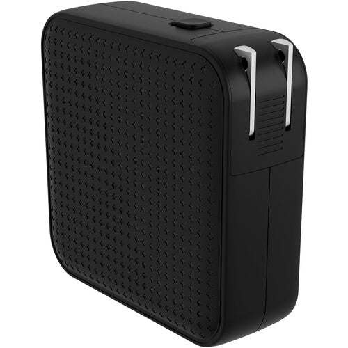 HYPER HyperJuice Cargador de Pared USB GaN 100W 4 Puertos Negro con Adaptadores EU UK ANZ