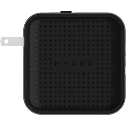 HYPER HyperJuice Cargador de Pared USB GaN 70W 3 Puertos Negro