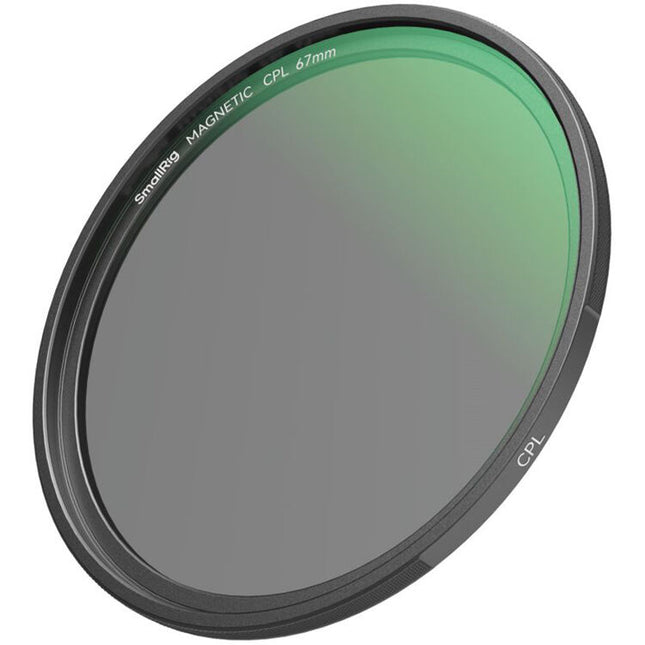SmallRig Filtro CPL Circular Polarizador 67mm con Anillo Adaptador