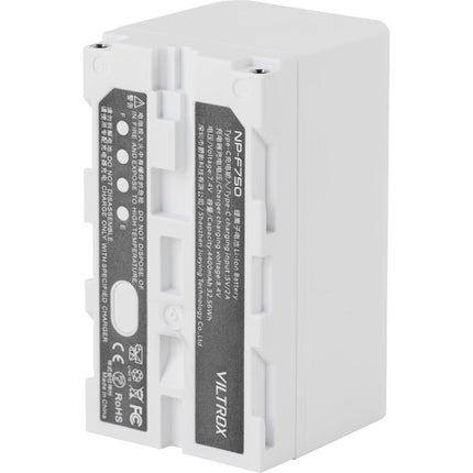Weeylite NP-F750 Batería de Litio 7.4V 4400mAh con carga USB-C y LED