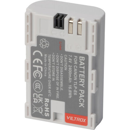 Batería Recargable Weeylite TLP-E6 7.4V 2400mAh con Puerto USB-C
