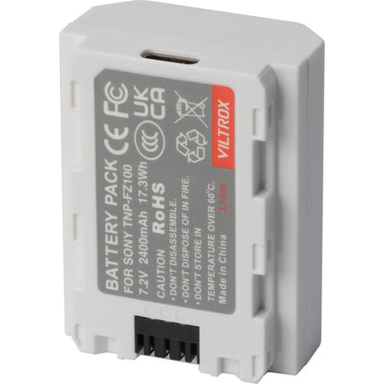 Weeylite TNP-FZ100 Batería Recargable de Litio 7.2V 2400mAh con Puerto USB-C