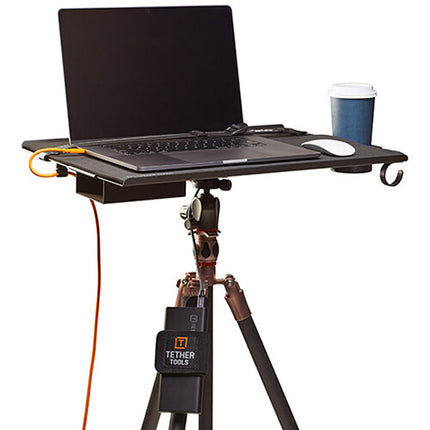 Tether Tools TetherPro Cable USB-C 15 pies Naranja con Kit Soporte para Cámara y Cable