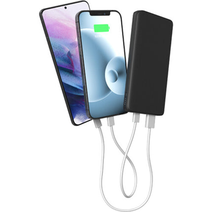 mophie Power Boost 10 000mAh Batería Portátil Negra Doble Puerto USB