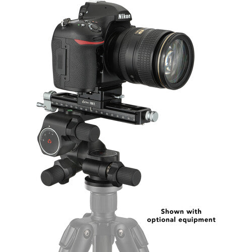 Oben GH3W-15 Cabezal de Engranajes 3 Vías con Rail Macro 7" y Capacidad 15 lb