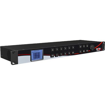 Thor 16x16 SDI Switcher y Multivisor 1080p60 con Pantalla LCD 2 Pulgadas