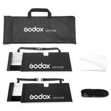 Godox Softbox para paneles LED LDX100Bi y LDX100R con grid y luz difusa