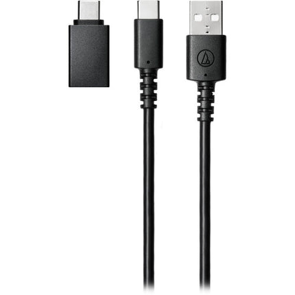 Audio-Technica AT-UMX3 Mezclador USB para Podcasting 3 Canales USB-C Negro