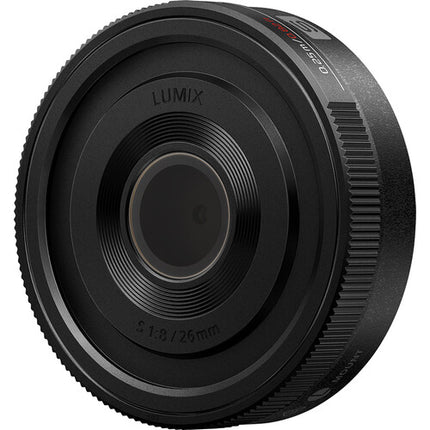 Panasonic LUMIX S 26mm f/8 Objetivo Full Frame con enfoque manual y ángulo de 80°